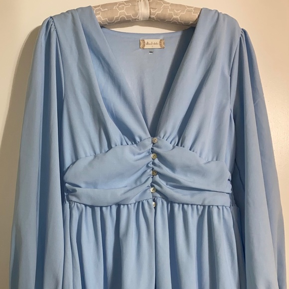 Altar'd State dress size large short light blue - Picture 1 of 6